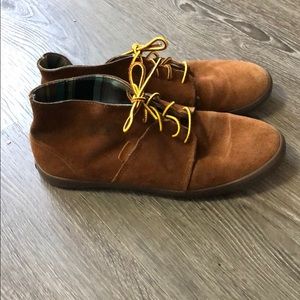 Brown Suede Chukka Vans